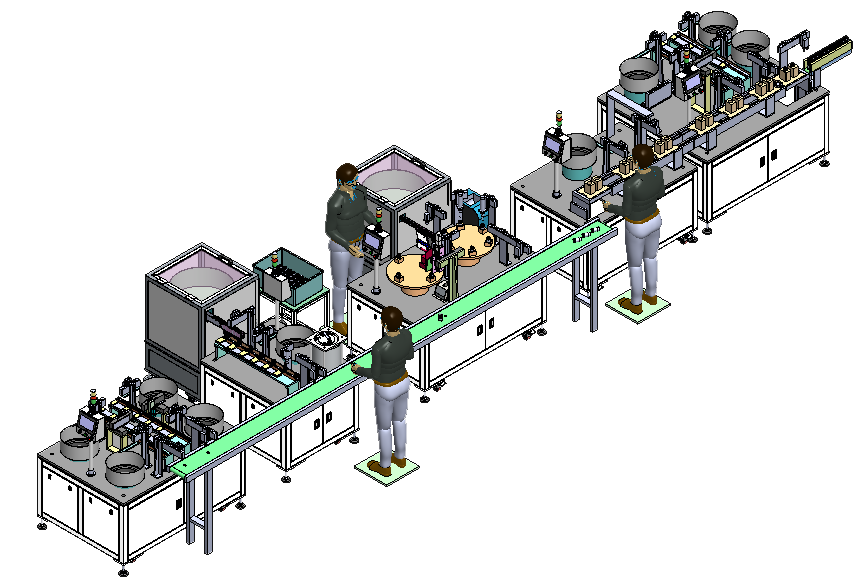 喜訊！我司為客戶定制的減速電機組裝線獲得客戶好評！