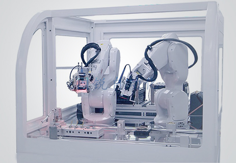 雙機器人協作焊錫機